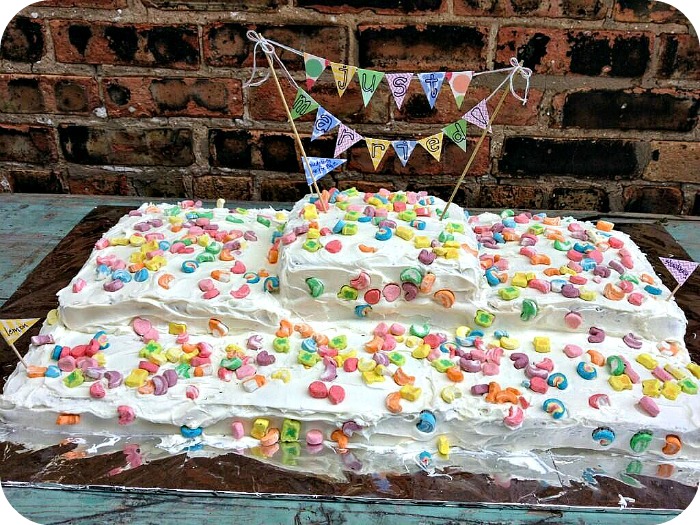 Lucky Charms Cake