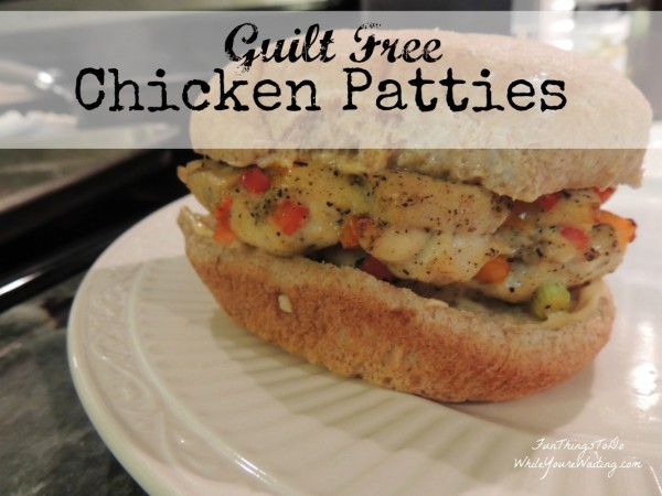 Guilt Free Chicken Patties