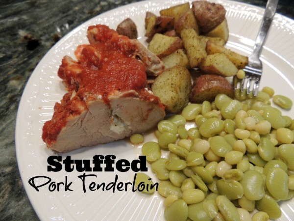 stuffed pork tenderloin