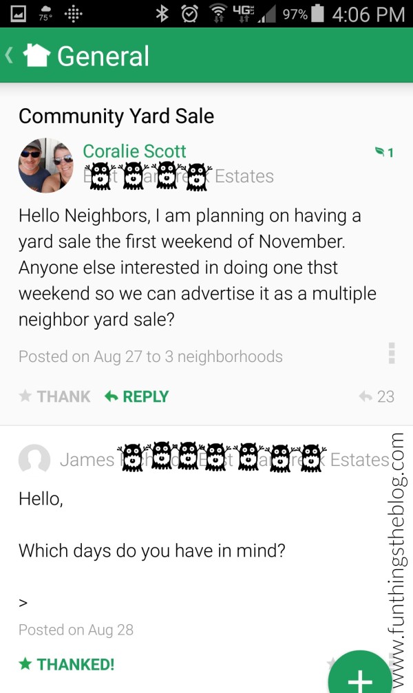 neighborhood app
