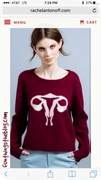 Rachel Antonoff Madame Ovary Sweater