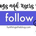 Users and Blogs that we follow.