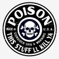A poison label