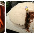 Carrots and Finished Cake