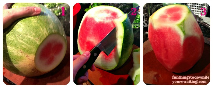 how to carve a watermelon
