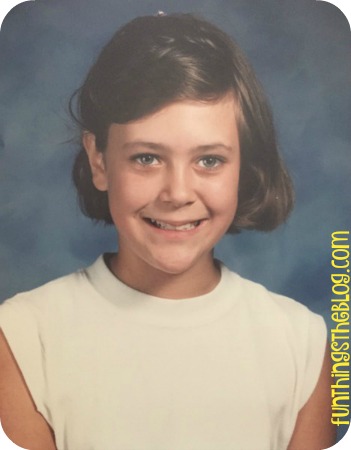Vaseline in my bangs for third grade picture day. 