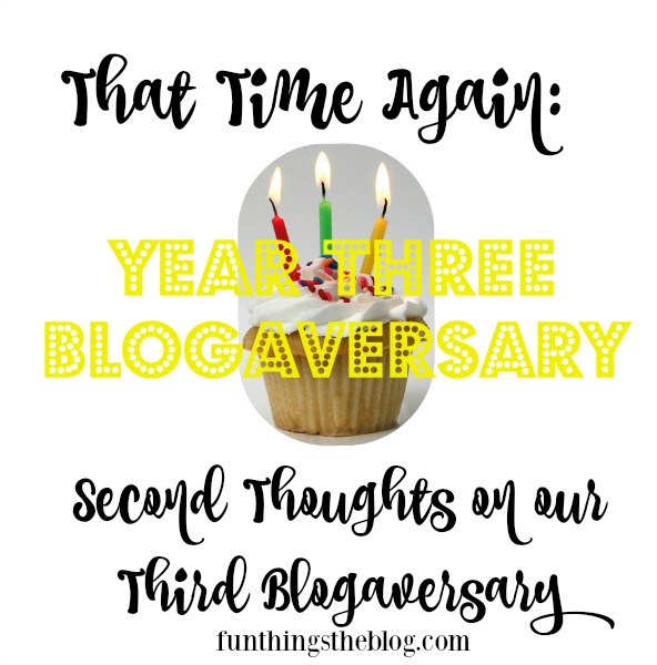 Our Three Year Blogaversary