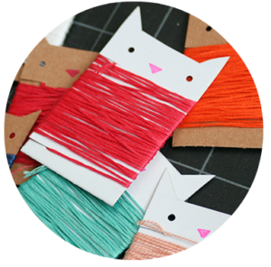 Little White Whale DIY String Organizers- The perfect gift!
