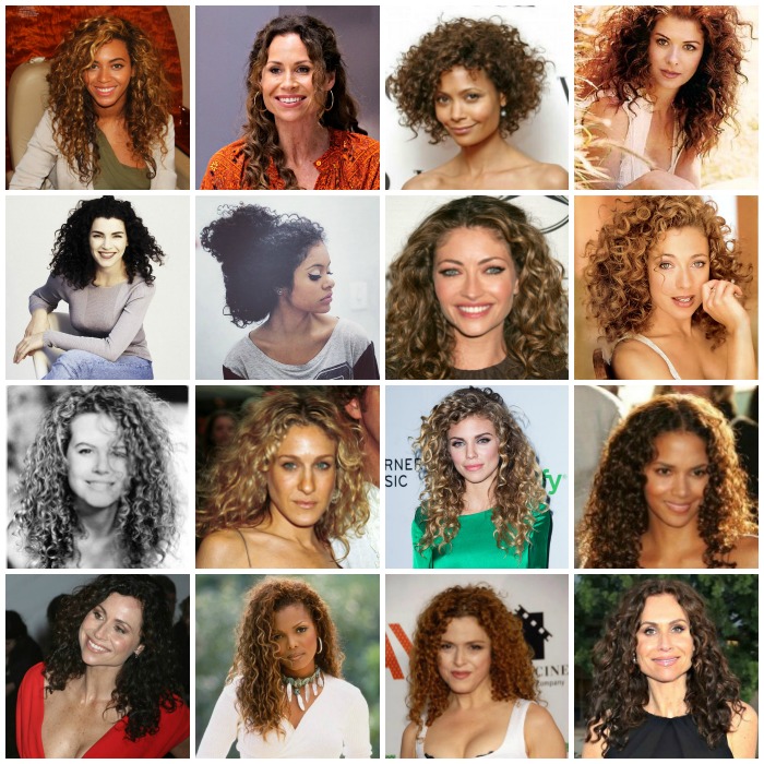 A Mood Board for Long, Curly Hair